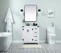 32 Inch Single Bathroom Vanity In White "VF90232WH"