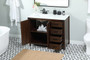 42 Inch Single Bathroom Vanity In Expresso "VF90242EX"