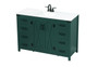 48 Inch Single Bathroom Vanity In Green "VF90248MGN"