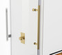 Frameless Shower Door 60 X 76 Brushed Gold "SD101-6076BGD"