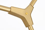 Zayne 4 Light Pendant In Gold "3508D30G"