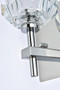 Graham 1 Light Wall Sconce In Chrome "3509W6C"