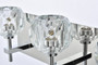 Graham 4 Light Wall Sconce In Chrome "3509W25C"