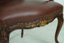 Louis Xv Chair Arm Leather "33415EM/NF11-BR"