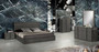 "VGACLUCIA-SET-EK" VIG Eastern King Nova Domus Lucia - Italian Modern Matte Grey / Elm Grey Bedroom Set