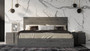 "VGACLUCIA-SET-EK" VIG Eastern King Nova Domus Lucia - Italian Modern Matte Grey / Elm Grey Bedroom Set