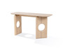 "VGCS-CON-22116" VIG Nova Domus Osaka - Modern Faux Marble + Natural Ash Console Table