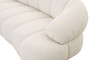 "VGOD-ZW-23002A-SOFA-WHT" VIG Divani Casa Duran - Contemporary White Fabric 4-Seater Sofa