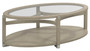 Solstice Oval Coffee Table 086-912 By Hammary Furniture
