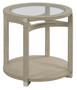 Solstice Round End Table 086-918 By Hammary Furniture