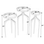 "4421437" Company Emilie Round Set Of 3 Outdoor Scatter Tables