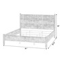"5764473" Company Lennon Rounded Leg King Bed, Light Brown