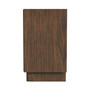 "5768188" Company Halmstad 24 In. W Rectangular 2 Drawer Wood Panel Nightstand, Brown