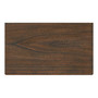 "5768188" Company Halmstad 24 In. W Rectangular 2 Drawer Wood Panel Nightstand, Brown