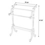 "1910222" Company Newhouse Blanket Stand, White
