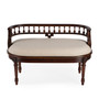 "2625024" Company Hathaway 37" Upholstered Bench, Dark Brown