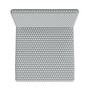 "5585329" Company Serienna Rectangular Rattan Low Back 24.5"Counter Stool, Gray And White