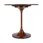 "5717101" Company Francis 30" Round Pedestal Game Table, Light Brown