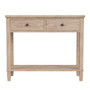 "5729449" Company Flagstaff 2 Drawer 36" Console Table, Natural