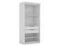 Mulberry 2.0 Modern 3 Sectional Wardrobe Closet With 6 Drawers - Set Of 3 In White "124GMC1"