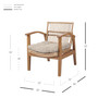 Valdes Rattan Accent Chair 4900034