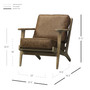 Albert PU Leather Accent Chair 3900024
