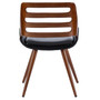 Shelton PU Leather Bamboo Chair 1160022-Bwl