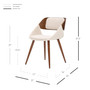 Cyprus Fabric Chair 1160003-290W