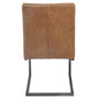 Ronan Pu Leather Dining Chair,Set Of 2 "1060002-215"