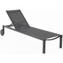 Hanover Aluminum Sling Armless Chaise Lounge "WINDCHS-G-GRY"