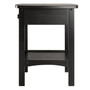 Claire Accent Table - Black Finish "20218"