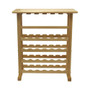 24-Bottle Wine Rack - Natural Beech "83024"