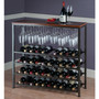 Michelle Wine Rack With Glass Hanger "87438"
