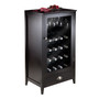 Bordeaux Modular Wine Cabinet 20-Bottle Shelf - Espresso "92416"