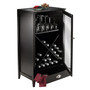 Bordeaux Modular Wine Cabinet X Panel - Espresso "92442"
