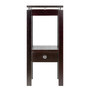 Linea Phone Stand/Accent Table With Chrome Accent "92714"