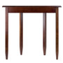 Concord Half Moon Accent Table - Walnut "94132"