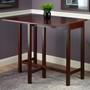 Lynnwood Drop Leaf High Table - Antique Walnut "94149"