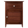 Eugene Accent Table/ Nightstand- Walnut "94215"