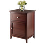 Eugene Accent Table/ Nightstand- Walnut "94215"