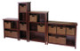 Milan Storage Shelf Or Bookcase 5-Tier, Tall "94416"