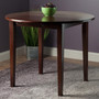 Clayton 36" Round Drop Leaf Dining Table - Walnut "94436"