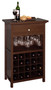Chablis Wine Cabinet - Antique Walnut "94441"