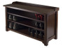 Dayton Storage Hall Bench With Shelves "94841"