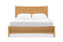 Willow Eastern King Platform Bed, Caramelized "ECO02CA"