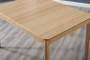 Mija Laurel 50 - 68" Extendable Dining Table, Caramelized "GL0004CA"