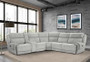 Spencer Tide Pebble 6 Piece Sectional - Package A (811Lph, 810P, 850, 840, 860, 811Rph) "MSPE-PACKA(H)-TPE"