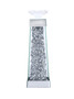 Sparkle 4.7 In. Contemporary Silver Crystal Candleholder "MR9238"
