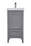 18 In. Single Bathroom Vanity Set In Grey "VF2218GR"