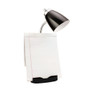 Limelights Gooseneck Organizer Desk Lamp With Ipad Tablet Stand Book Holder And Charging Outlet, Black "LD1057-BLK"